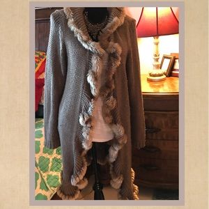 Chico’s Sweater-coat/long cardigan SIZE 3